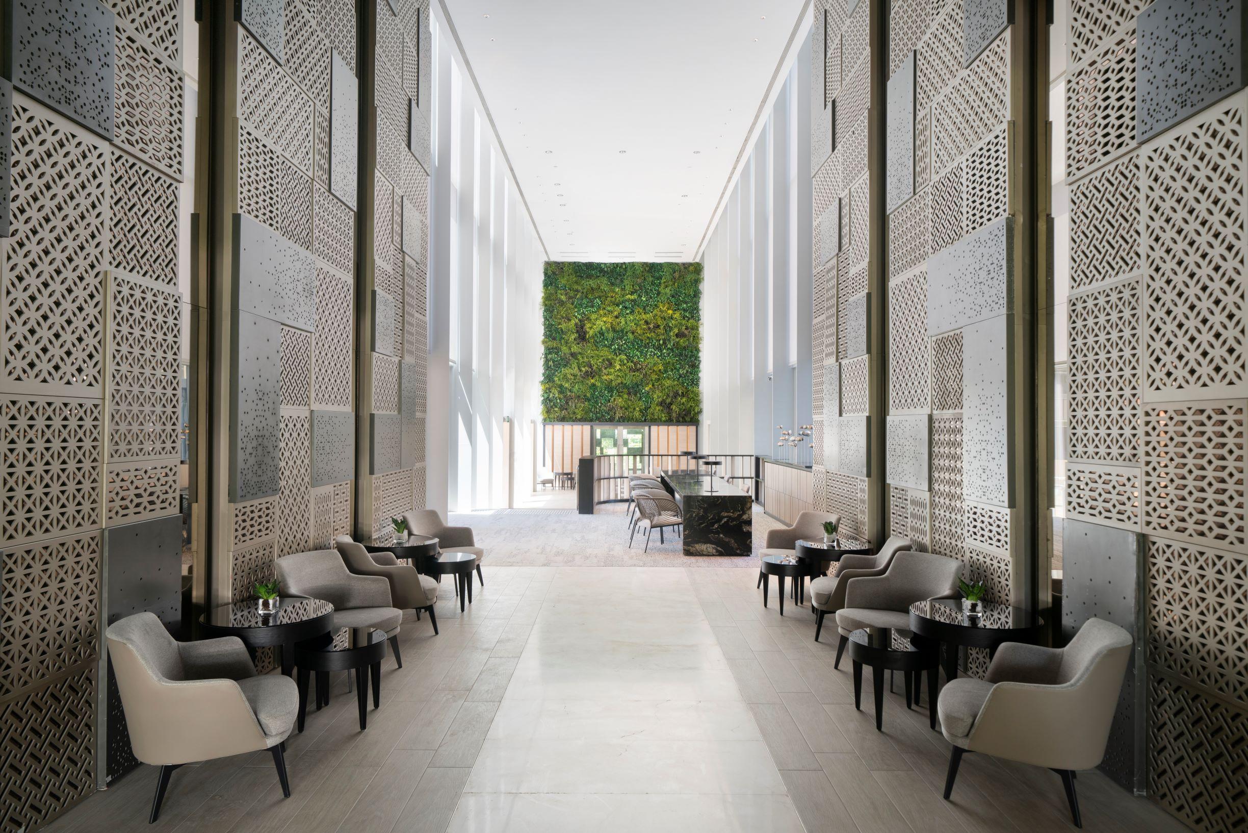 Oasia Resort Sentosa By Far East Hospitality Singapura Exterior foto The lobby of the hotel